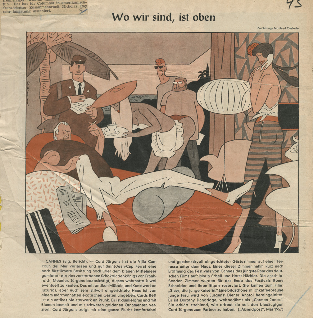 Abendpost: "Wo wir sind ist oben", Mai 1957
