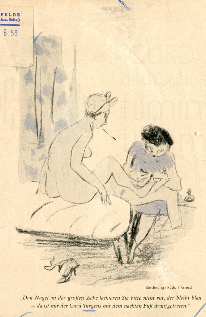 Karikatur, dt., 1958
