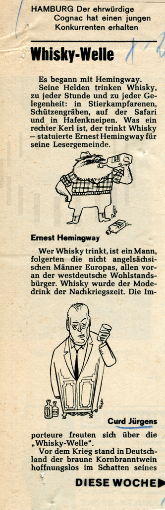 Curd-Jürgens-Karikatur, dt., 1962