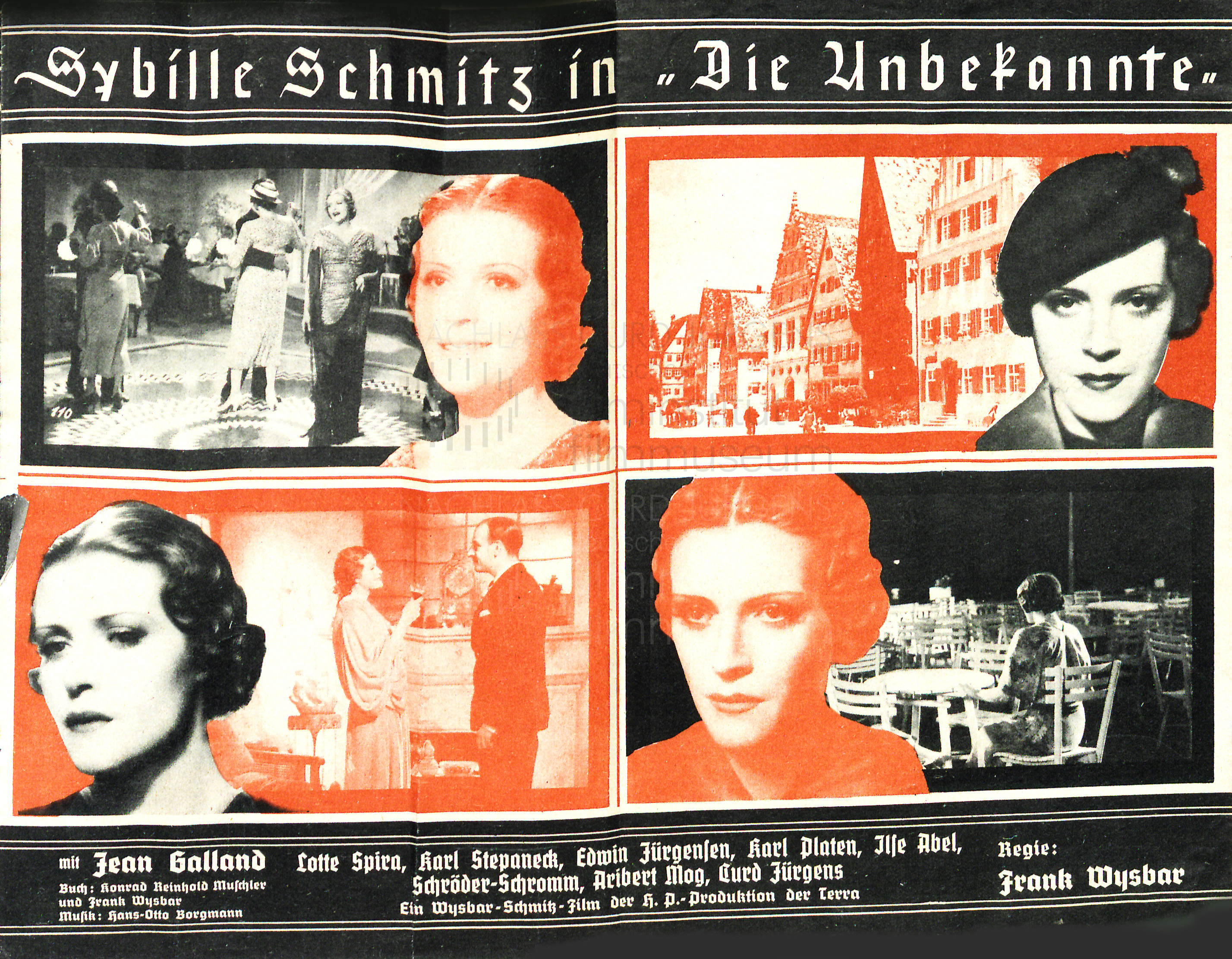 DIE UNBEKANNTE (1936)