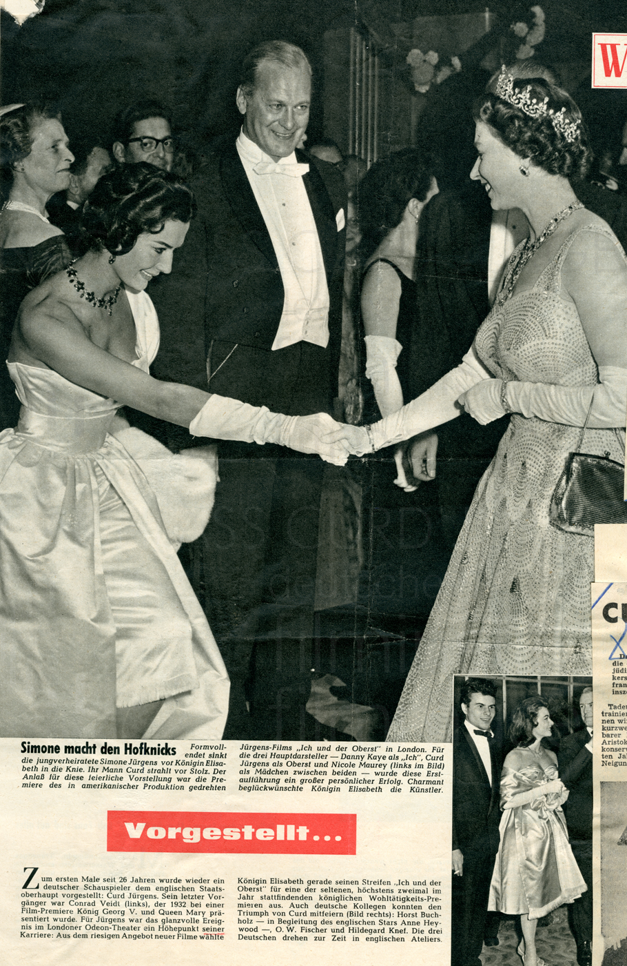 Weltbild: "Simone macht den Hofknicks", Nr. 24, 1958