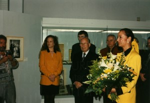 Curd Jürgens exhibition opening, 1997