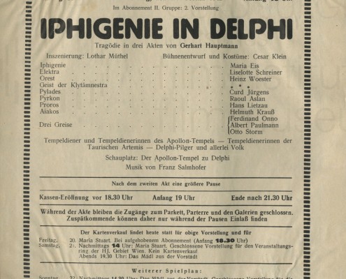 "Iphigenie in Delphi"