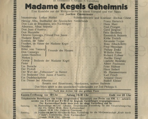 "Madame Kegels Geheimnis"