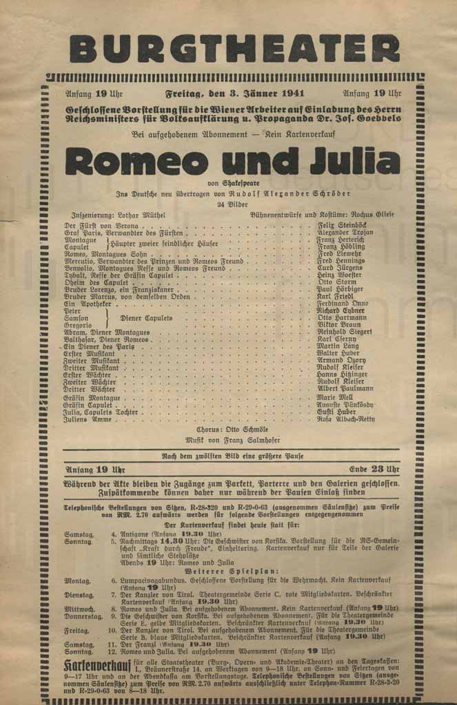"Romeo und Julia"