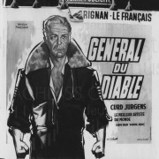 DES TEUFELS GENERAL (1955) Bewerbung des Filmstarts in Frankreich