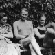 Curd Jürgens mit Freunden, ca. 1937