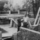 Hausbau in Grinzing, ca. 1947