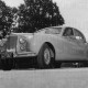 PR-Foto mit Jaguar, 1954