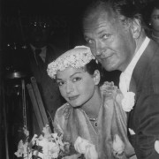 Hochzeit Curd Jürgens und Eva Bartok, 1955