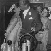 Hochzeit Curd Jürgens und Eva Bartok, 1955