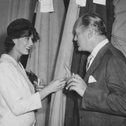 Curd und Simone bei öffentlichen Auftritten, 1960er Jahre