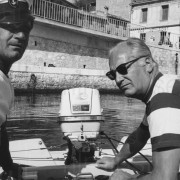 Curd und Simone, Bootsausflug, 1960er Jahre