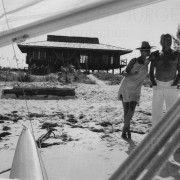 PR-Foto, Curd und Simone, Bahamas, 1970er Jahre