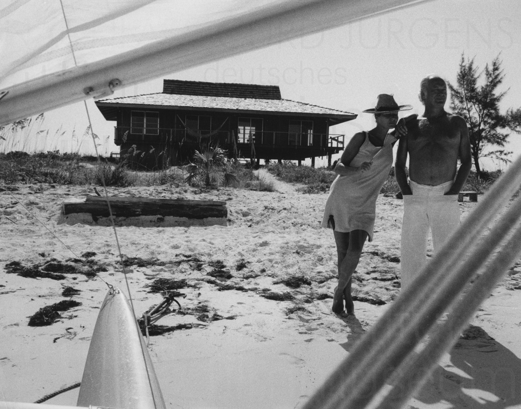 PR-Foto, Curd und Simone, Bahamas, 1970er Jahre