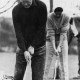 PR-Foto, Curd und Simone privat, Golf, 1962