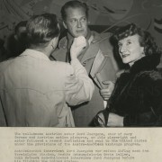 PR-Foto, Curd geht nach Hollywood, 1950er Jahre
