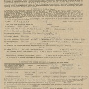 Fragebogen des Military Government of Germany / Militärregierung Deutschlands, 1945
