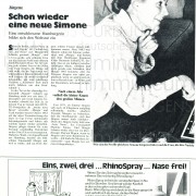 BUNTE: "Jürgens: Schon wieder eine neue Simone", 24.1.1976