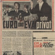 Wochenend Sonntagspost: "Curd und Eva sehr privat", 26.1.1956