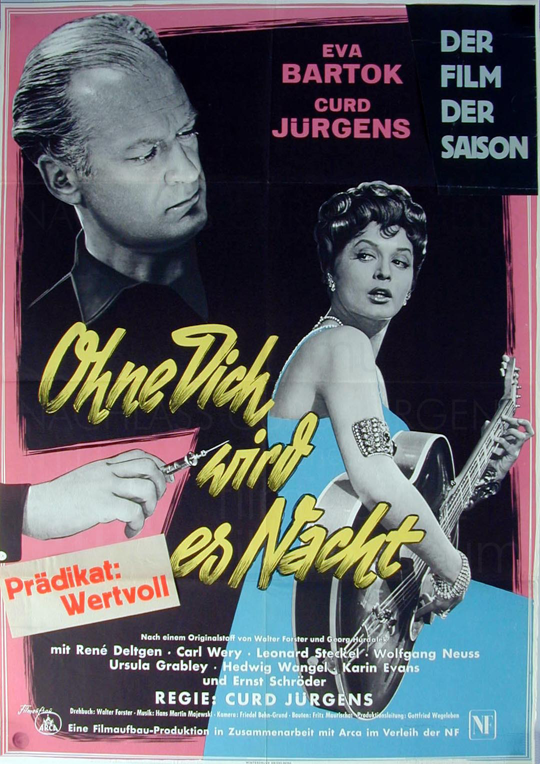 OHNE DICH WIRD ES NACHT (1956)