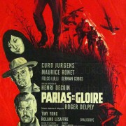 LES PARIAS DE LA GLOIRE (1964) frz. Plakat
