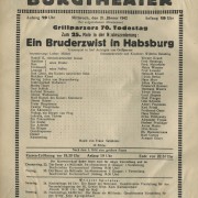 "Ein Bruderzwist in Habsburg"