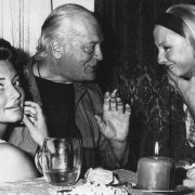 Curd Jürgens und Marlene Knauss, Salzburg, 1975