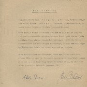 PKW-Kaufvertrag zwischen Viktor Becker und Curd Jürgens. Straubing, 30.9.1946
