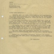 Curd Jürgens an Hanns Weissfuss. [München], 20.8.1946