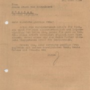 Curd Jürgens an Paula Stuck von Reznicek. [München], 28.6.1946