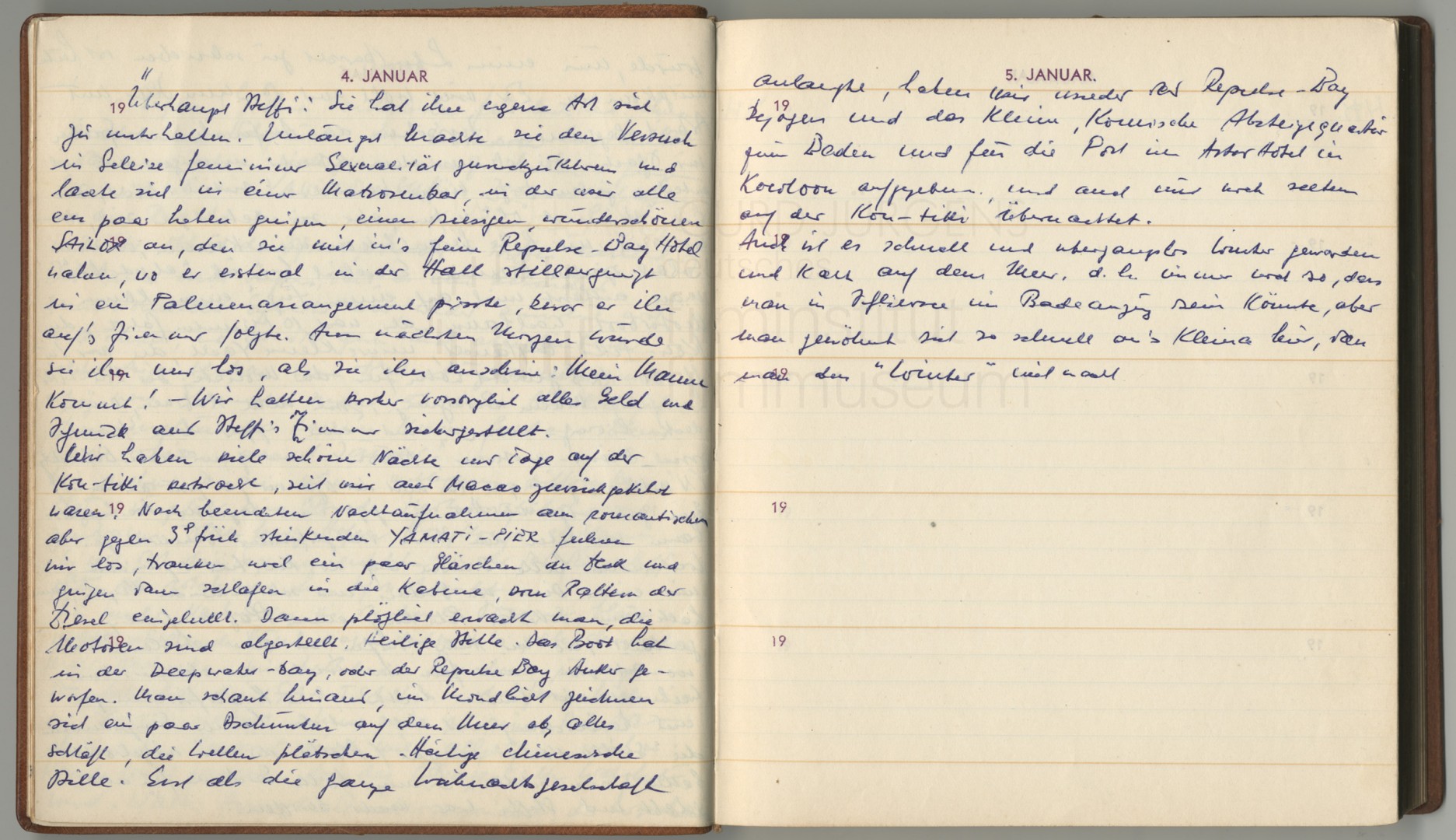 Wie Schreibt Man Ein Tagebucheintrag Tagebucheintrag vom 2.1.1959 - Nachlass Curd Jürgens