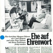 HÖRZU: "Ehe auf Ehrenwort", 1972