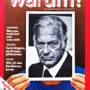 Warum!: "Curd Jürgens, ein Pressephänomen", N. 10, Oktober 1976